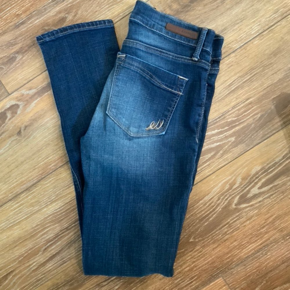 Medium Washed Express Skinny Jeans